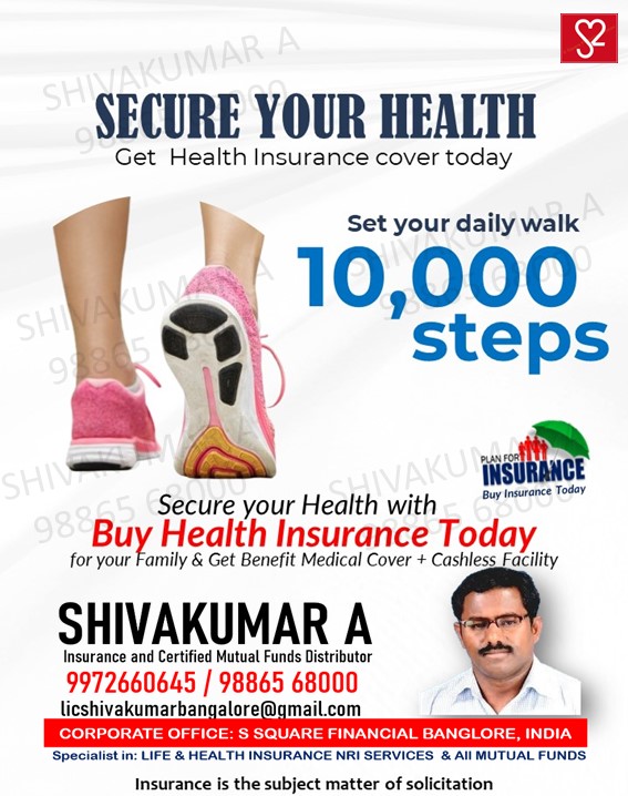 You are your doctor. Buy health insurance plans. , cashless hospitalisation, MedClaim plans