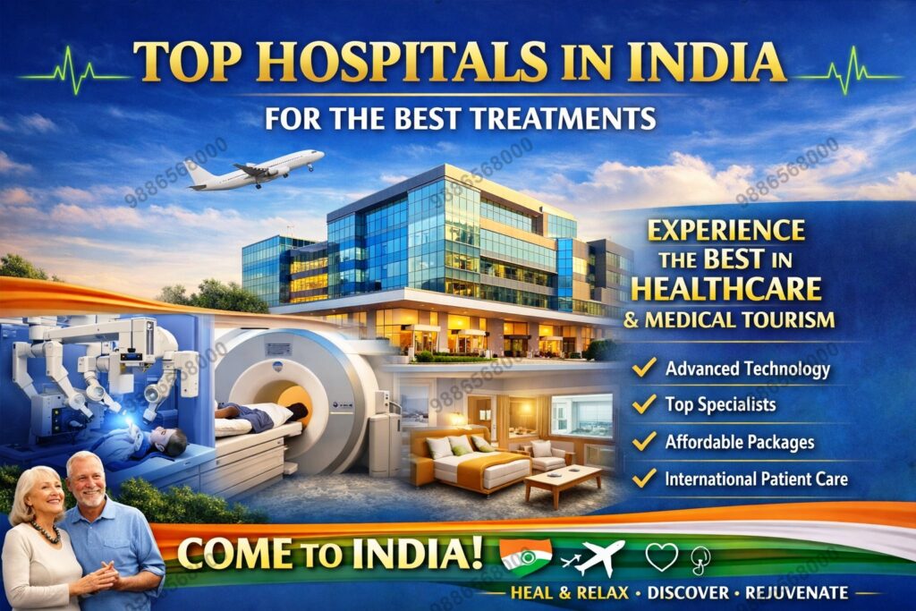 hospitals in india, cashless treatement, medical tourism